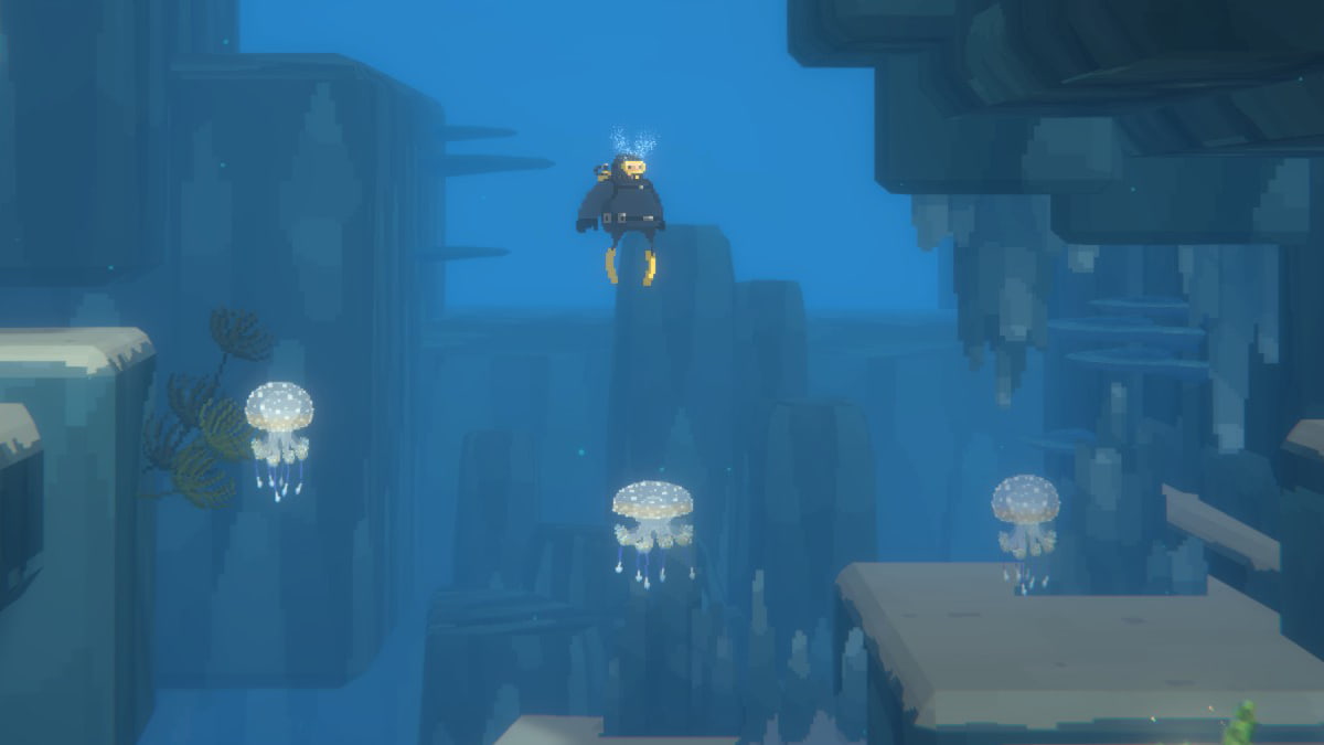 White Spotted Jellyfish Location in Dave the Diver