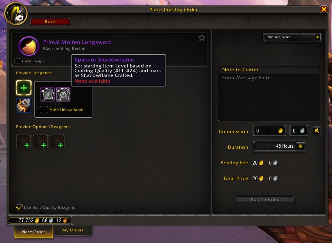 How To Use Sparks Of Shadowflame In World Of Warcraft Dragonflight ...