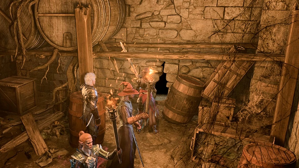 Cracked Wall Baldur’s Gate 3