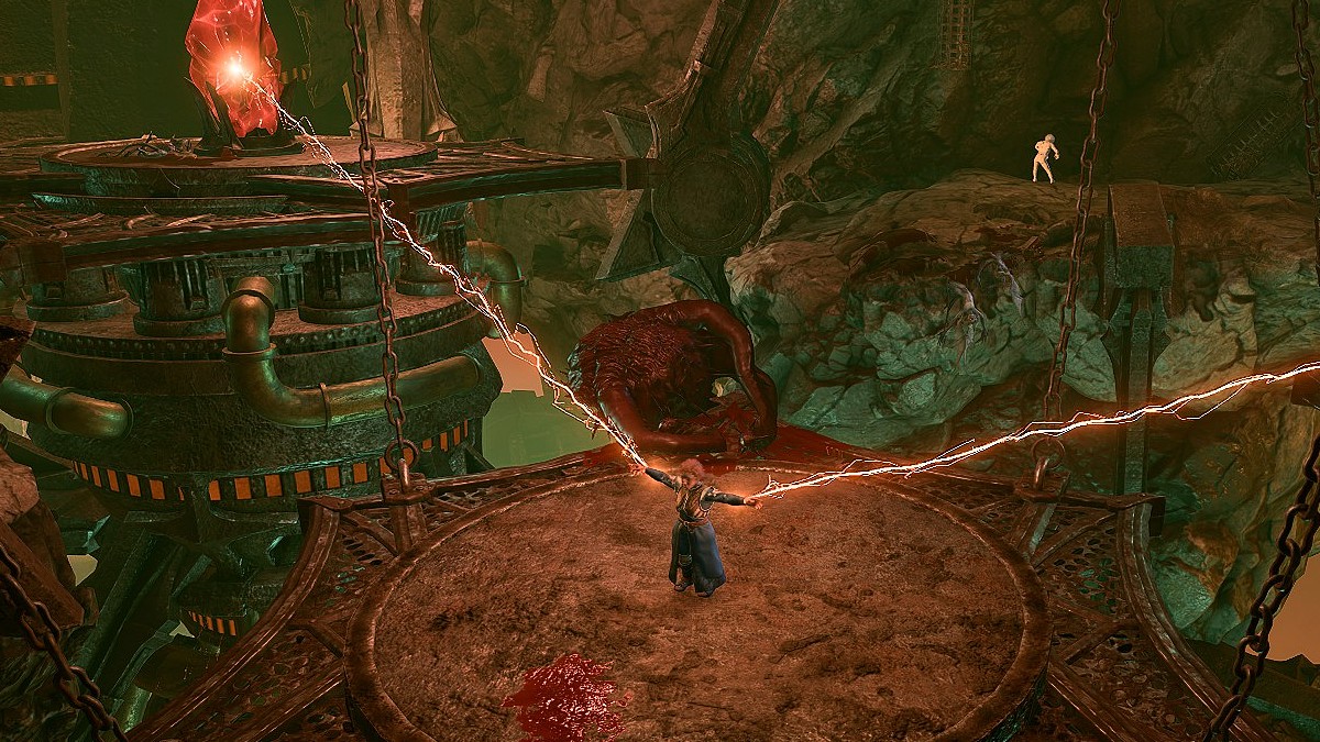 Hope imprisoned in the House of Hope in Baldur’s Gate 3