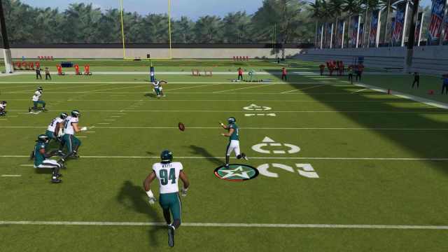 lateral passing example in madden 24