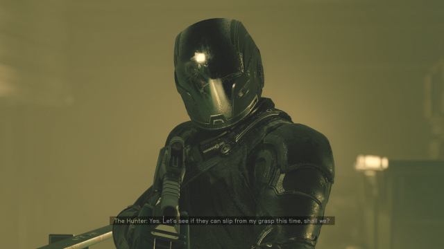 Starfield screenshot of the Hunter during High Price to Pay