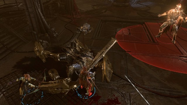 A screenshot of a battle in Baldur's Gate 3.