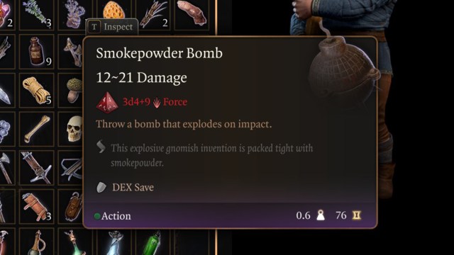 Photo of Smokepowder bomb in Baldur's Gate 3