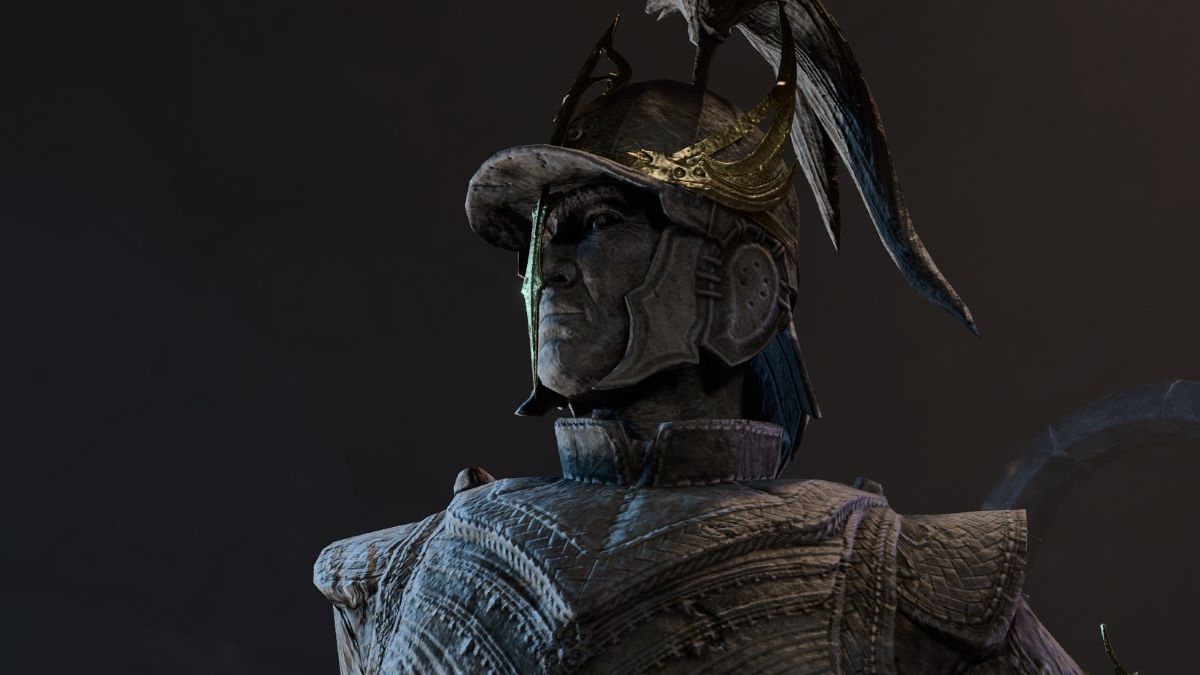 Baldur’s Gate 3: Baldur in Wyrmway statue