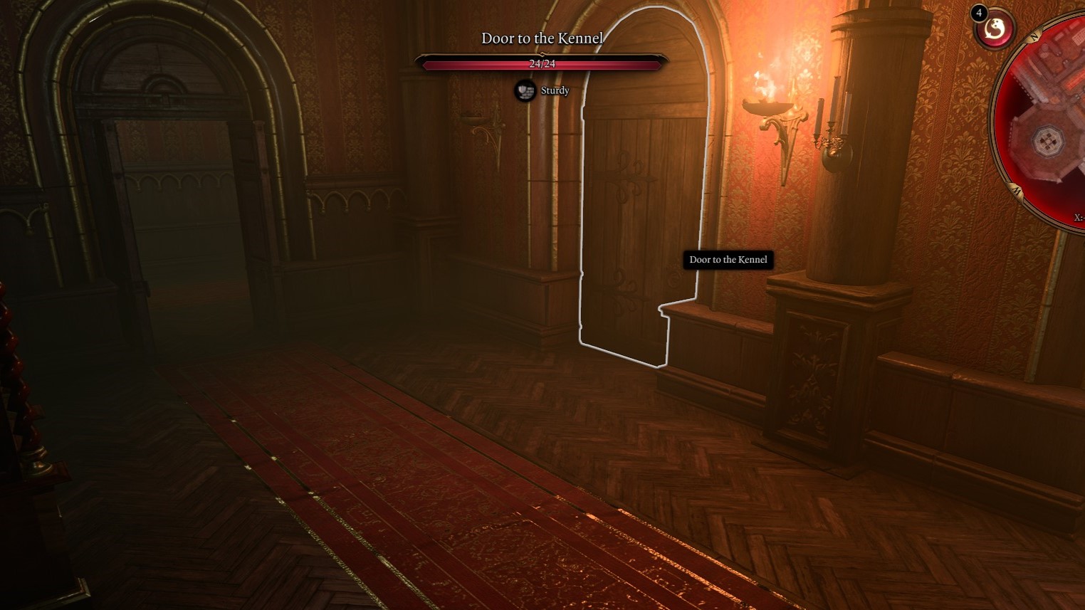 Baldur's Gate 3: How to Open the Sinister Door in Szarr Palace (BG3