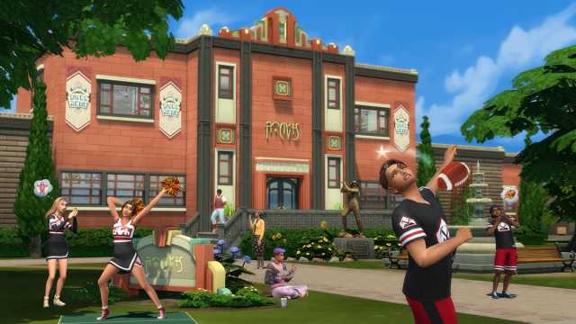 How to Travel to the Auditorium for Career Day in The Sims 4: High School Years