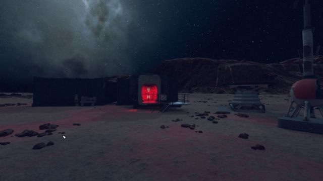 Screenshot of an Outpost in Starfield.