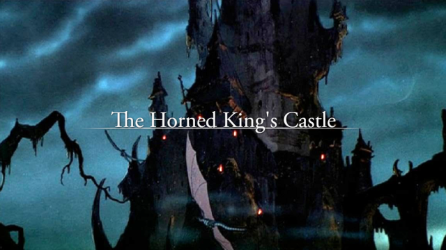 The castle from The Black Cauldron