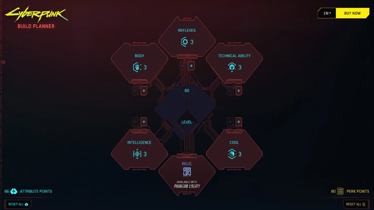 Cyberpunk 2077 How to Find and Use the Update 2.0 Build Planner