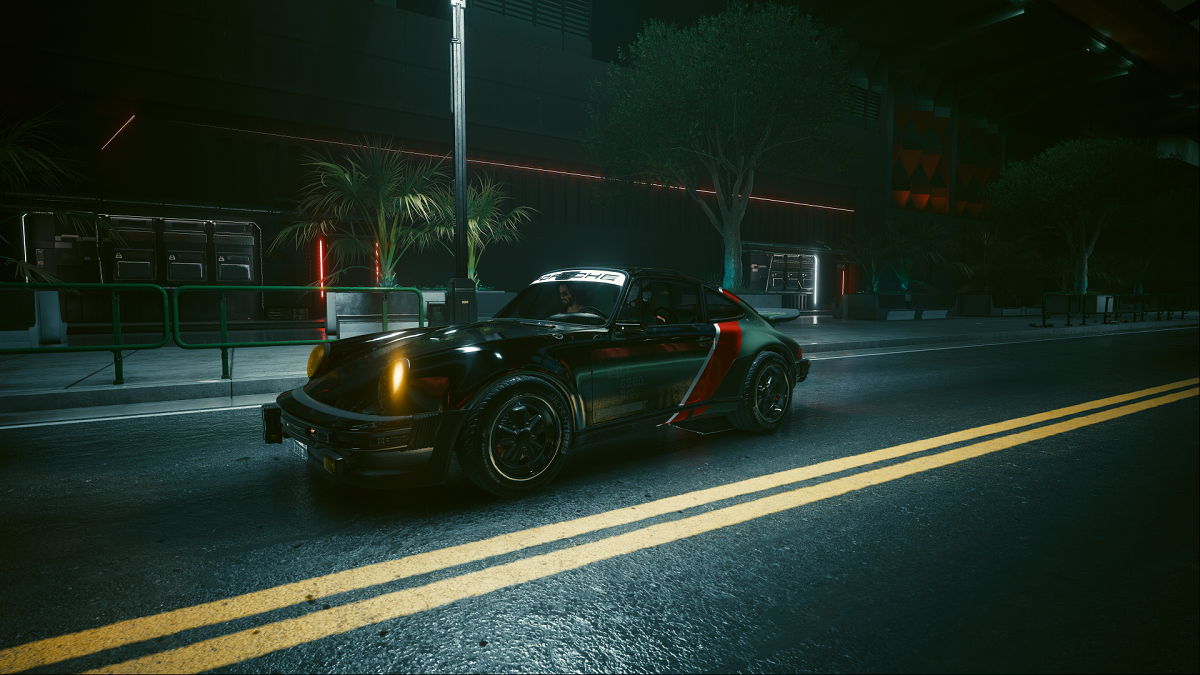 Cyberpunk 2077 Johnny’s Porsche 911 Side View