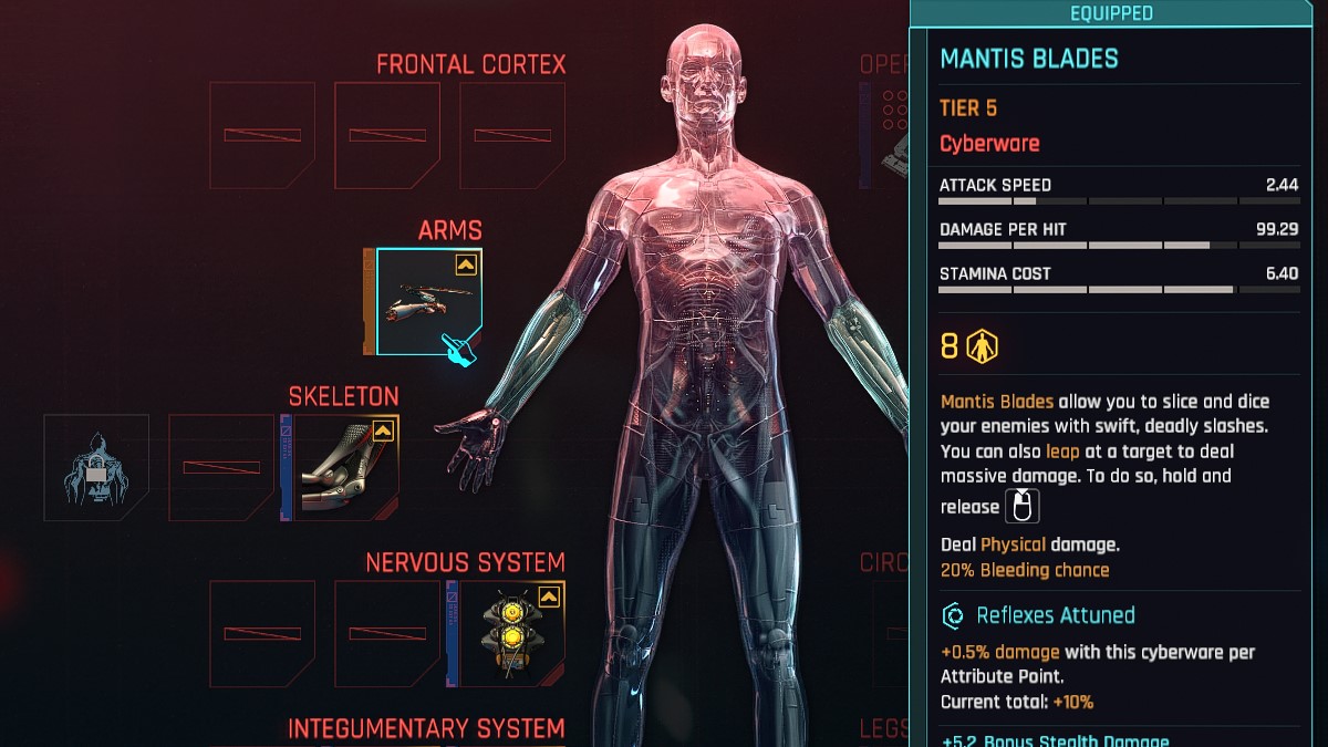 How to Get and Use Mantis Blades in Cyberpunk 2077 2.0 Prima Games