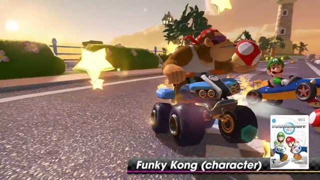 Mario Kart 8 DLC Funky Kong
