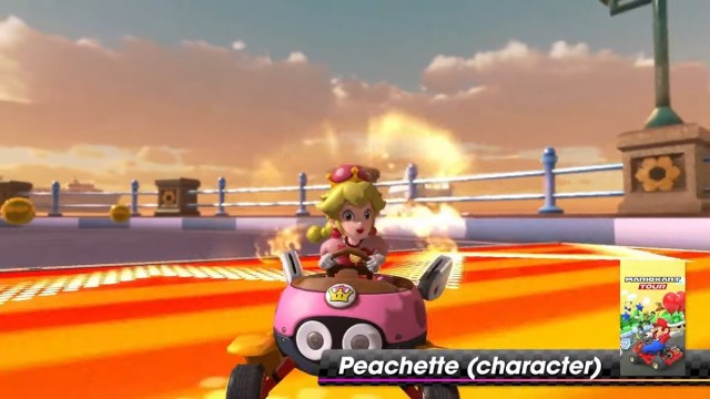 Mario Kart 8 DLC Peachette