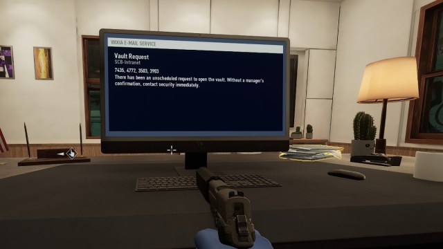 Payday 3 screenshot of Manager's Computer