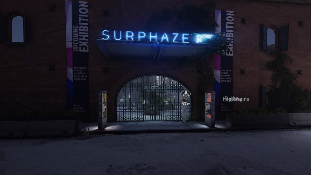 Payday 3 Surphaze Art Gallery Entrance