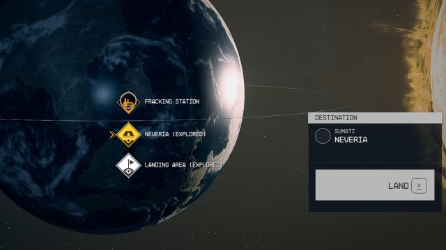Starfield Outpost Location Planet Map