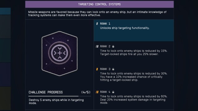 Starfield Targeting Control Systems