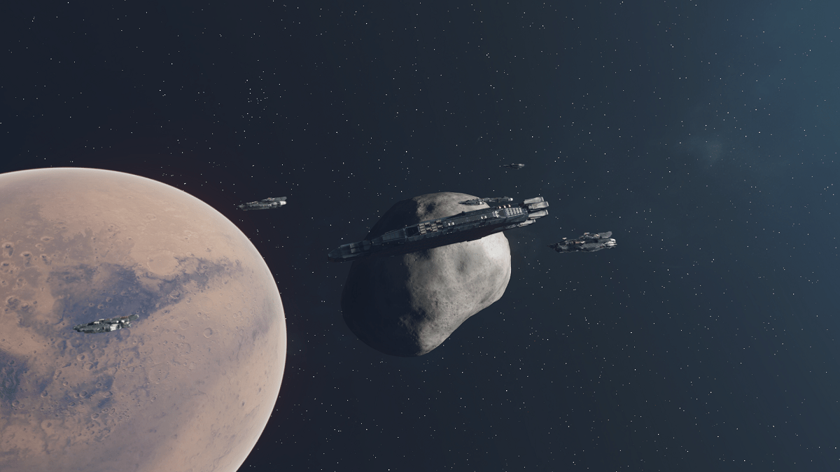 Starfield screenshot of UC Vigilance