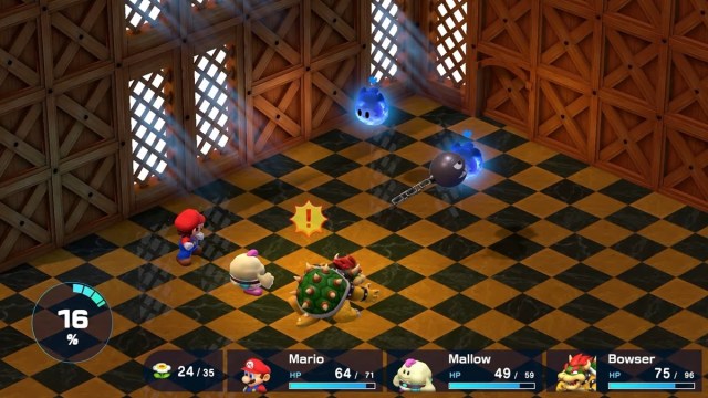 Super Mario RPG Combat Battles