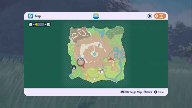 Teal Mask DLC Version Exclusives Map Wide