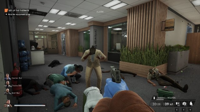 Payday 3 Gameplay, Taking Civilians Hostage with Yell Command