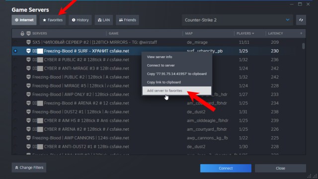 How to join cs2 community servers? I see people playing in csgo servers in  my favorite but can't join through cs2 : r/cs2