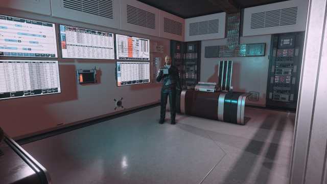 Starfield Screenshot of Dalton in a Ryujin Industry office.