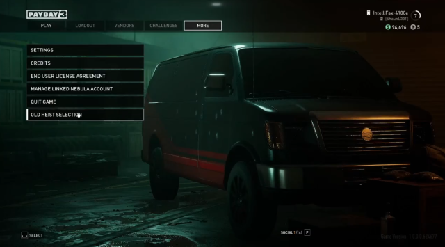 Payday 3] Using Mods people were able to find an old UI for the heist  selection menu, which looks much better than the current one, and resembles  Crime.net more. : r/paydaytheheist