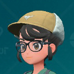 A screenshot of a beige Earflap Cap from Pokémon Scarlet and Violet: The Teal Mask.