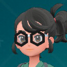 A screenshot of Hexagonal Glasses from Pokémon Scarlet and Violet: The Teal Mask.