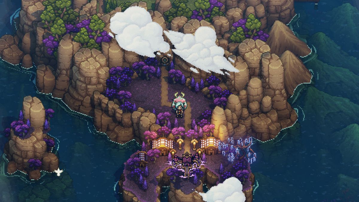 Screenshot of Evermist Island in Sea of Stars.