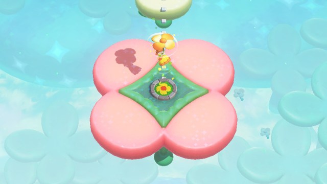 A Super Mario Bros. Wonder screenshot of Daisy entering the Special World.