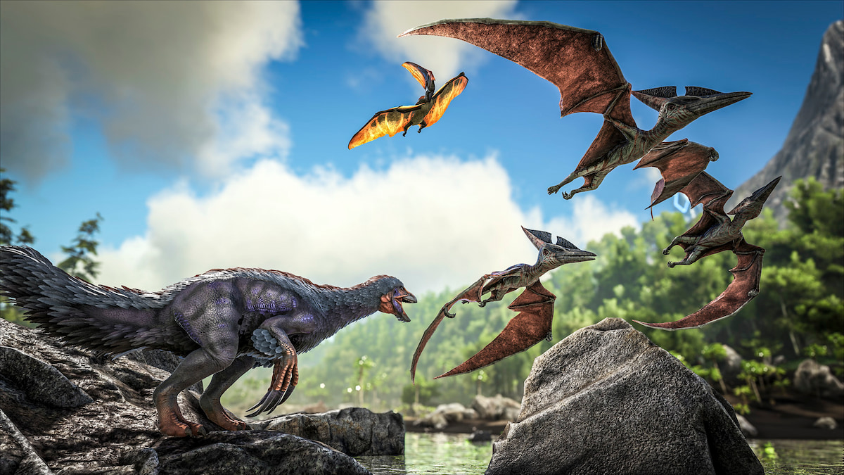 First screenshot for the Unreal Engine 5-powered ARK: Survival Ascended