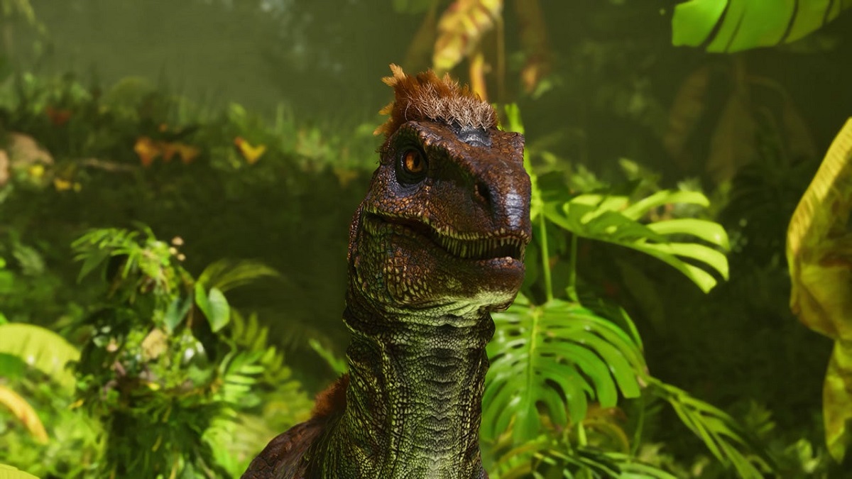 Image of in-game dinosaur in Ark: Survival Ascended.