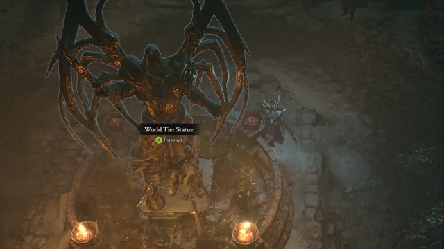 Diablo 4 World Tier Statue