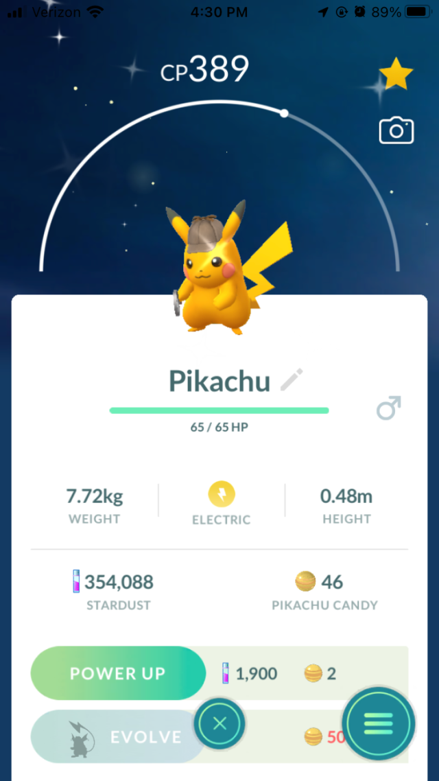 Detective Pikachu Shiny 