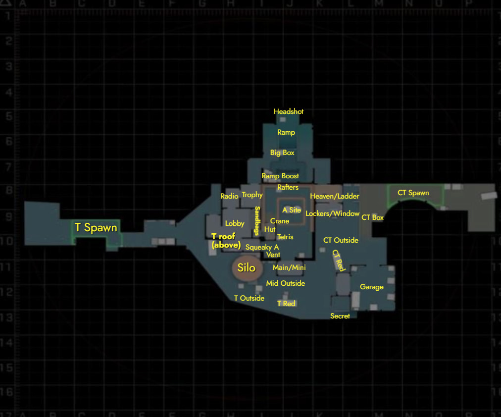 All Nuke Callouts In CS2: Map Guide - Prima Games