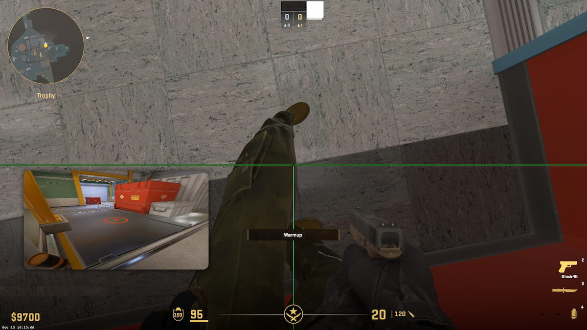 RAMP ONE WAY SMOKE ON NUKE #CS2 #COUNTERSTRIKE, Counter Attack Gameplay