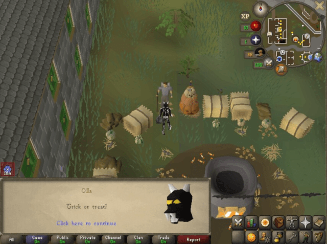 OSRS Halloween NPC Trick or Treat