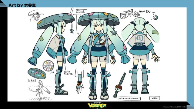 First Project Voltage Hatsune Miku Pokemon Trainer Designs Revealed