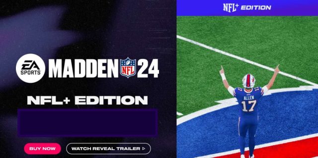 limited madden 24 nfl + edition