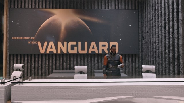 Starfield Commander Tuala of the UC Vanguard