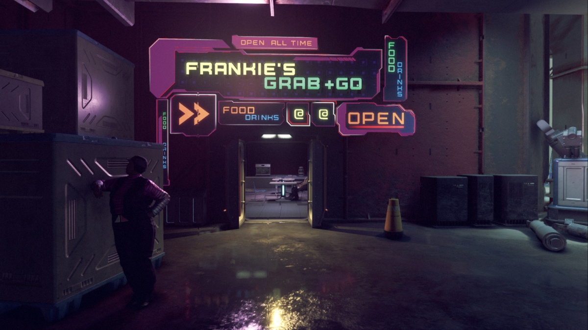 Starfield Frankie’s Grab + Go in Ebbside, Neon