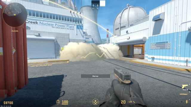 Smoke from T to Outside in CS2 on Nuke