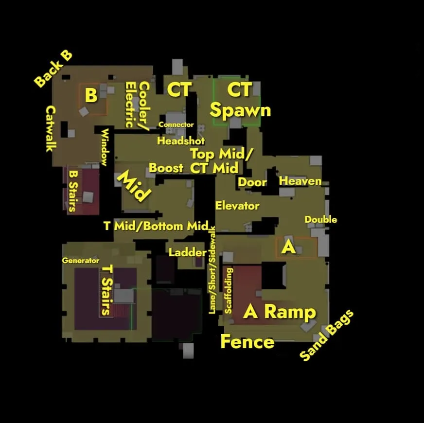 All Vertigo Callouts In CS2: Map Guide - Prima Games