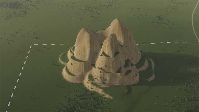 Cities Skylines 2 terraforming mountains