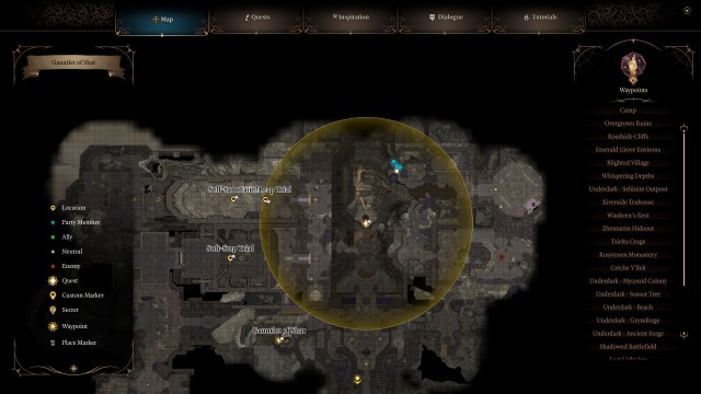 map to rat's treasure