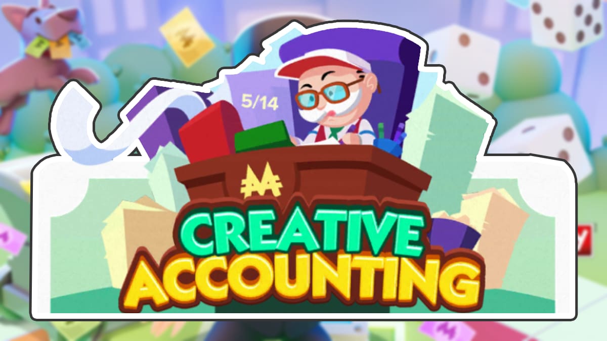 Image of the Creative Accounting event in Monopoly GO.