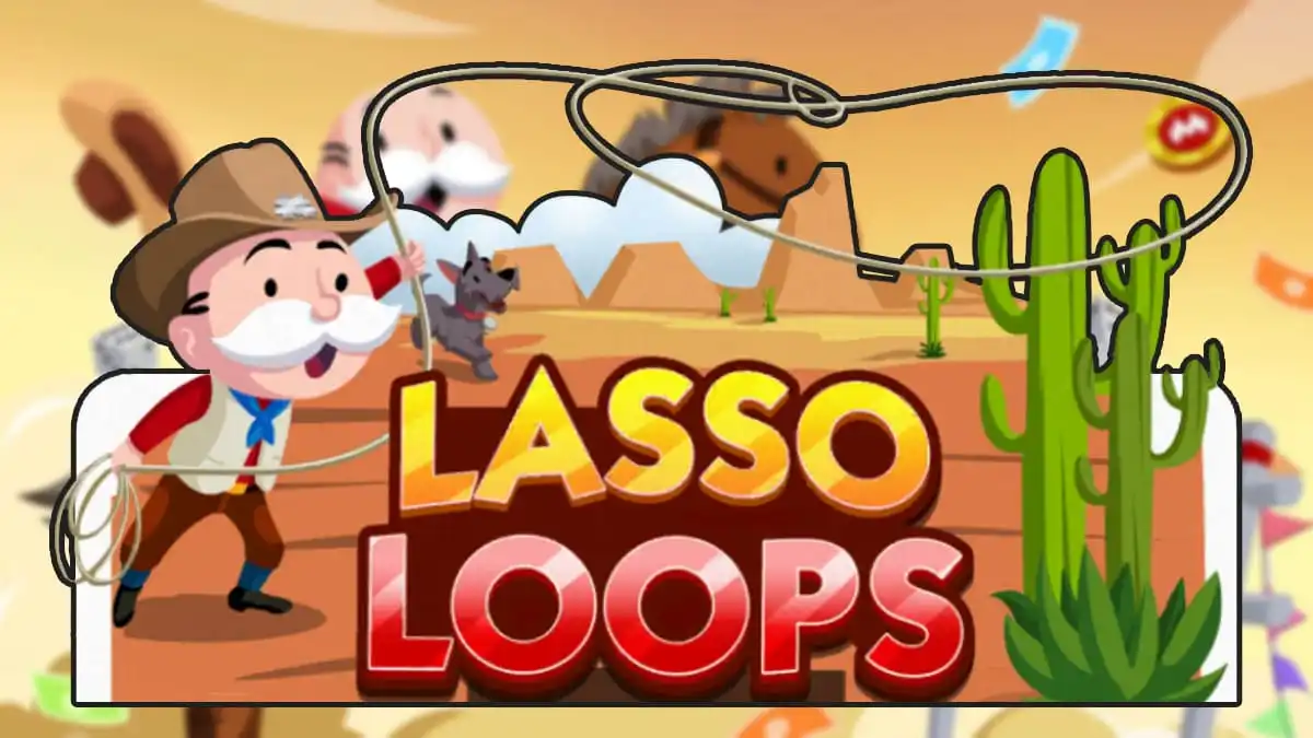 Image of the Lasso Loops event in Monopoly GO.